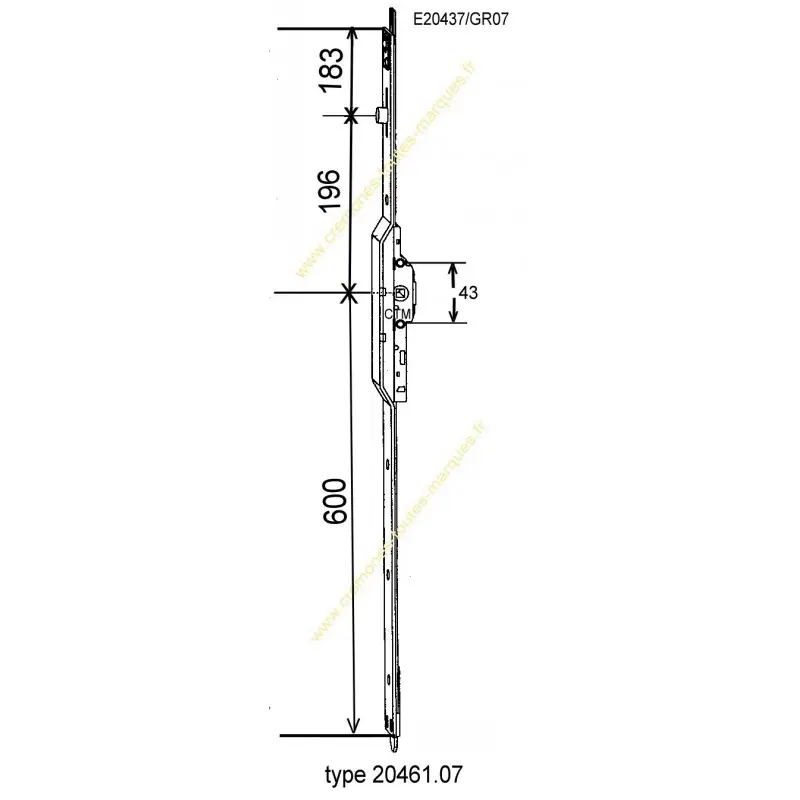 Crémone - E20437 GR07